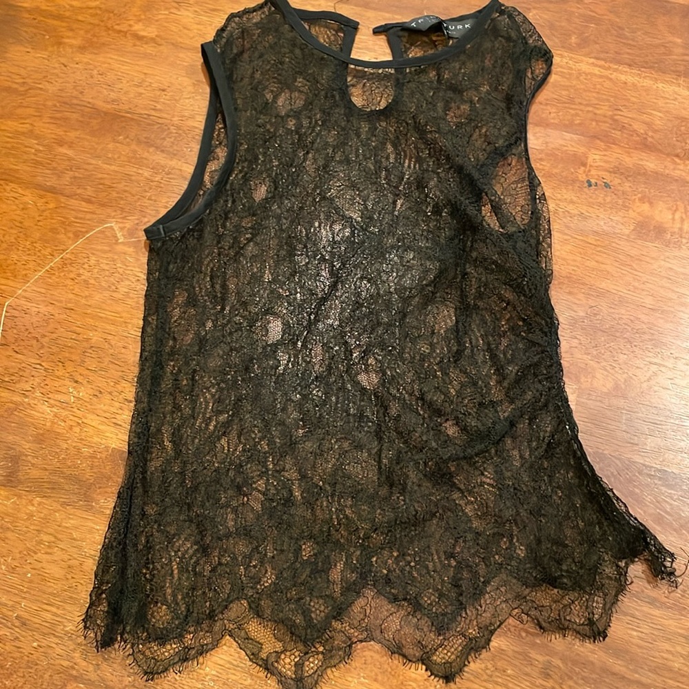 Lace tank